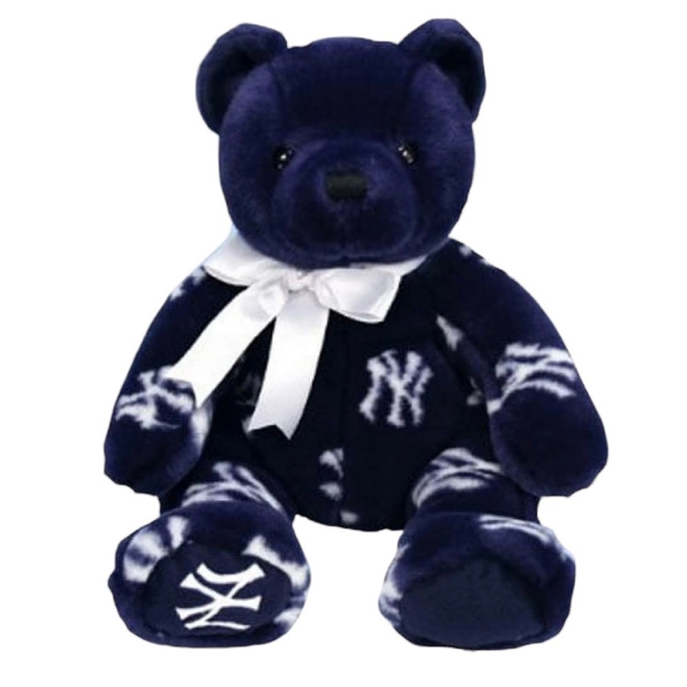Yankees Oversized Large Ty Beanie Bear New York Yankees Large Bear